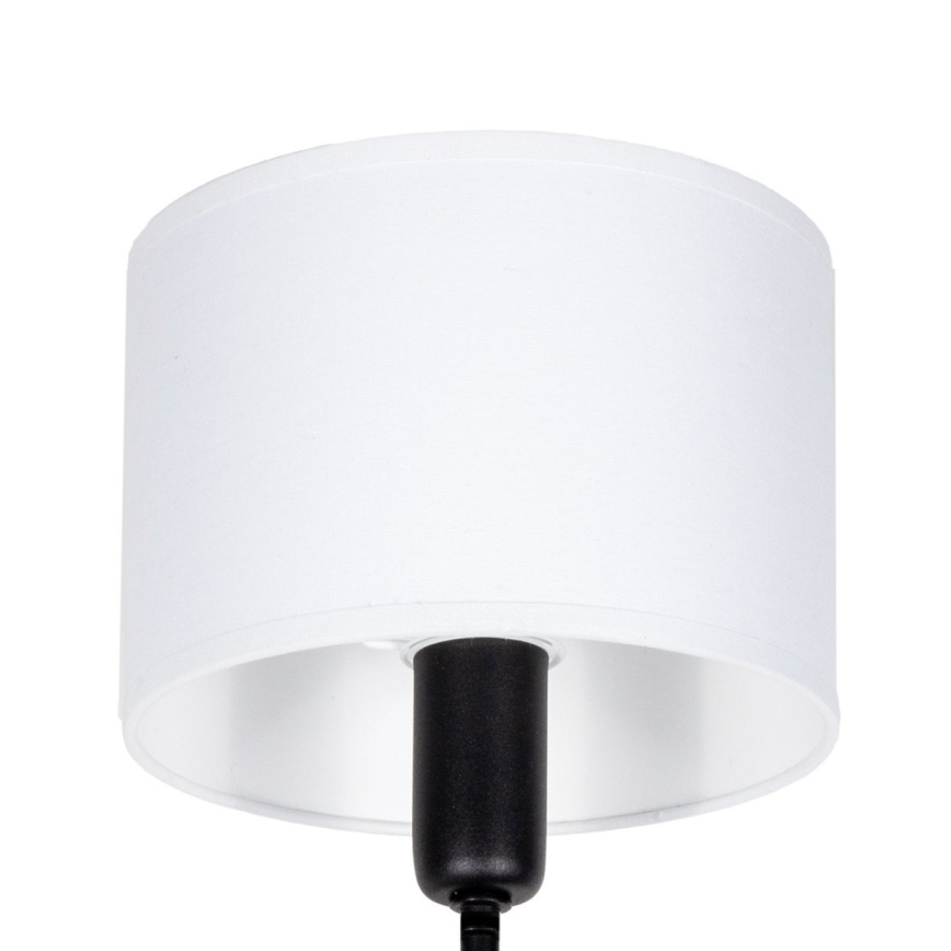 Zidna lampa MADELA 1xE14/40W/230V bela/crna