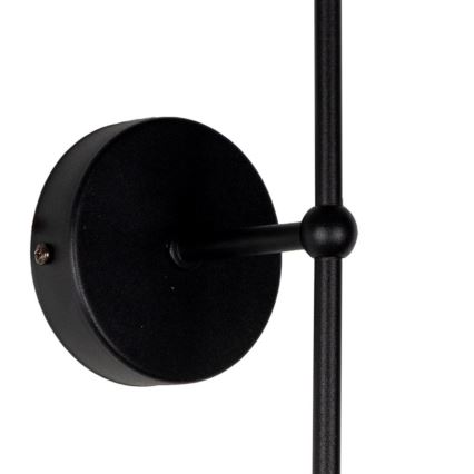 Zidna lampa MADELA 1xE14/40W/230V bela/crna