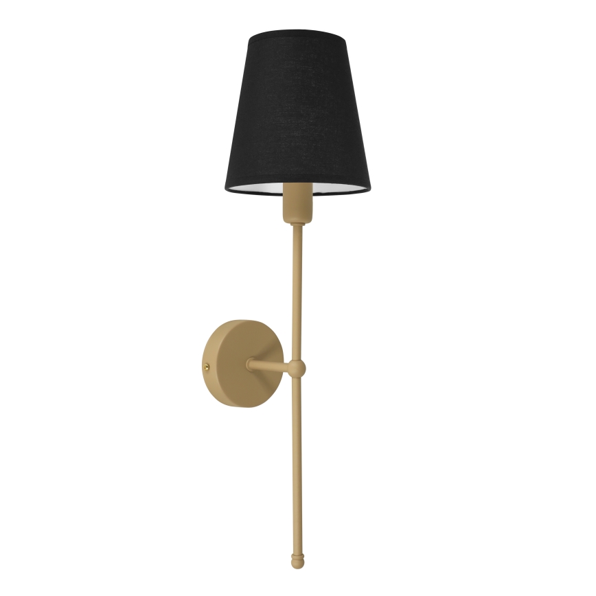 Zidna lampa MADELA 1xE14/40W/230V crna/bež