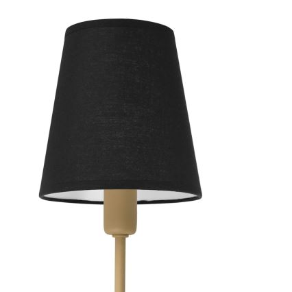 Zidna lampa MADELA 1xE14/40W/230V crna/bež