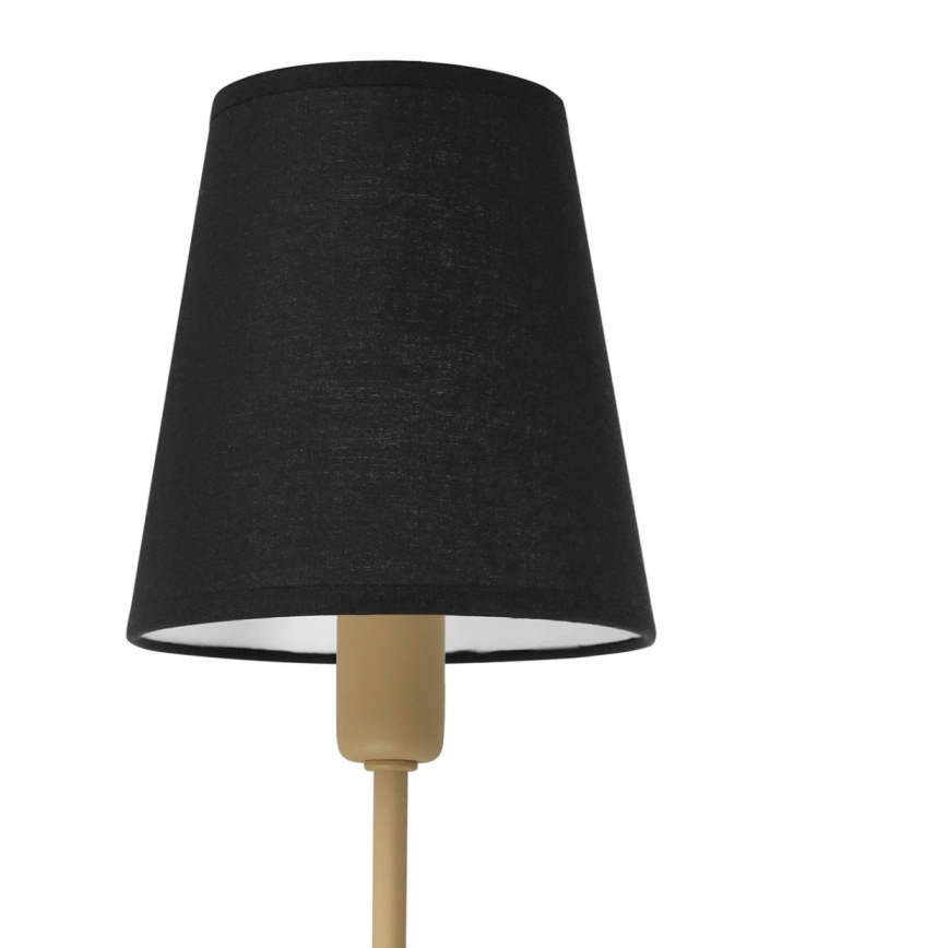 Zidna lampa MADELA 1xE14/40W/230V crna/bež