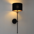 Zidna lampa MADELA 1xE14/40W/230V crna