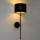 Zidna lampa MADELA 1xE14/40W/230V crna