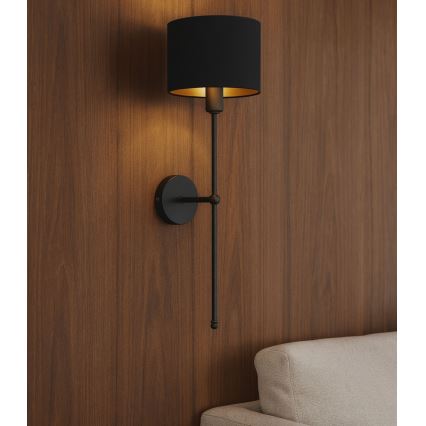 Zidna lampa MADELA 1xE14/40W/230V crna