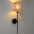 Zidna lampa MADELA 1xE14/40W/230V juta/crna