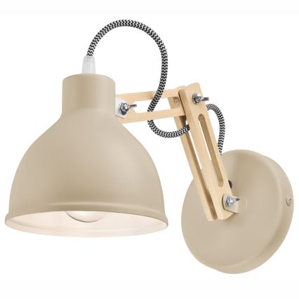 Zidna lampa MARCELLO 1xE27/15W/230V bež