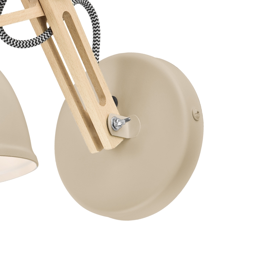 Zidna lampa MARCELLO 1xE27/15W/230V bež
