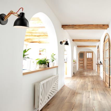 Zidna lampa MARCELLO 1xE27/60W/230V bukva