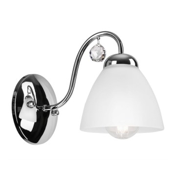 Zidna lampa MIRANDA 1xE27/60W/230V, sjajni hrom