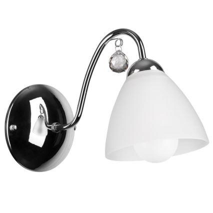 Zidna lampa MIRANDA 1xE27/60W/230V, sjajni hrom