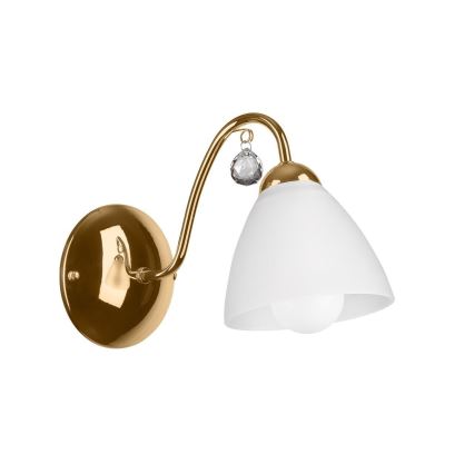 Zidna lampa MIRANDA 1xE27/60W/230V zlatna