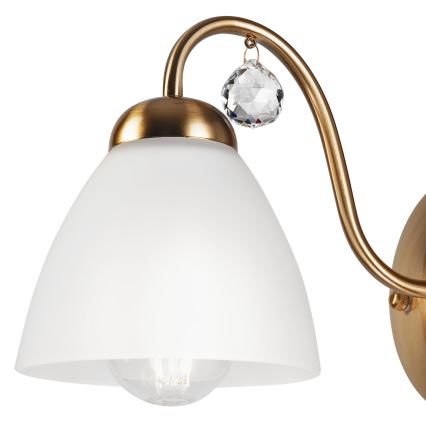 Zidna lampa MIRANDA 1xE27/60W/230V zlatna