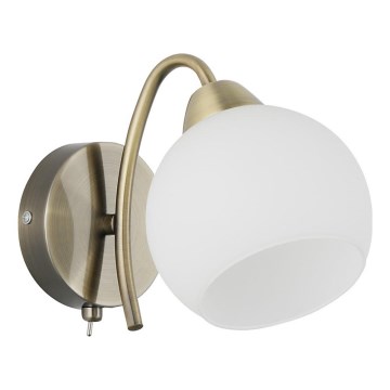 Zidna lampa NESTOR 1xE27/40W/230V mesing