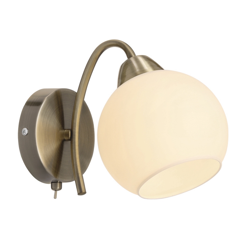 Zidna lampa NESTOR 1xE27/40W/230V mesing