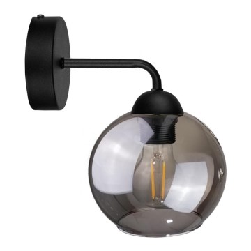 Zidna lampa OSMO 1xE27/60W/230V, crna