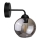 Zidna lampa OSMO 1xE27/60W/230V, crna