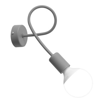 Zidna lampa OXFORD 1xE27/15W/230V siva