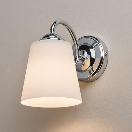 Zidna lampa PAFOS 1xE27/15W/230V sjajni hrom