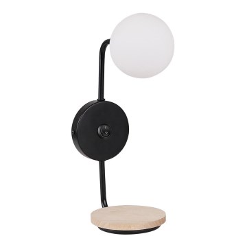 Zidna lampa PONIO 1xG9/25W/230V crna/buk