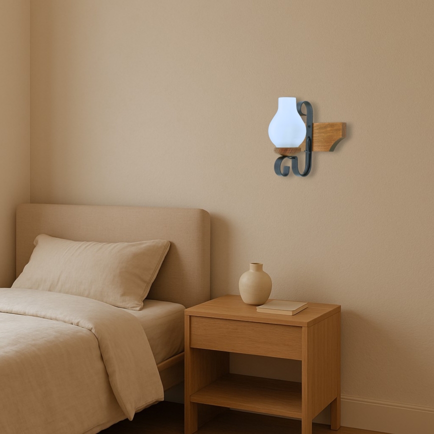 Zidna lampa QUEEN 1xE14/40W/230V buk