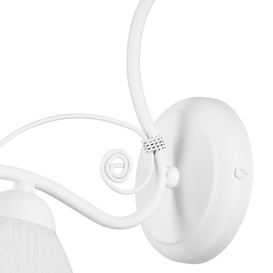 Zidna lampa RETRO II 1xE27/60W/230V bela