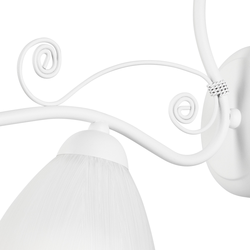 Zidna lampa RETRO II 1xE27/60W/230V bela