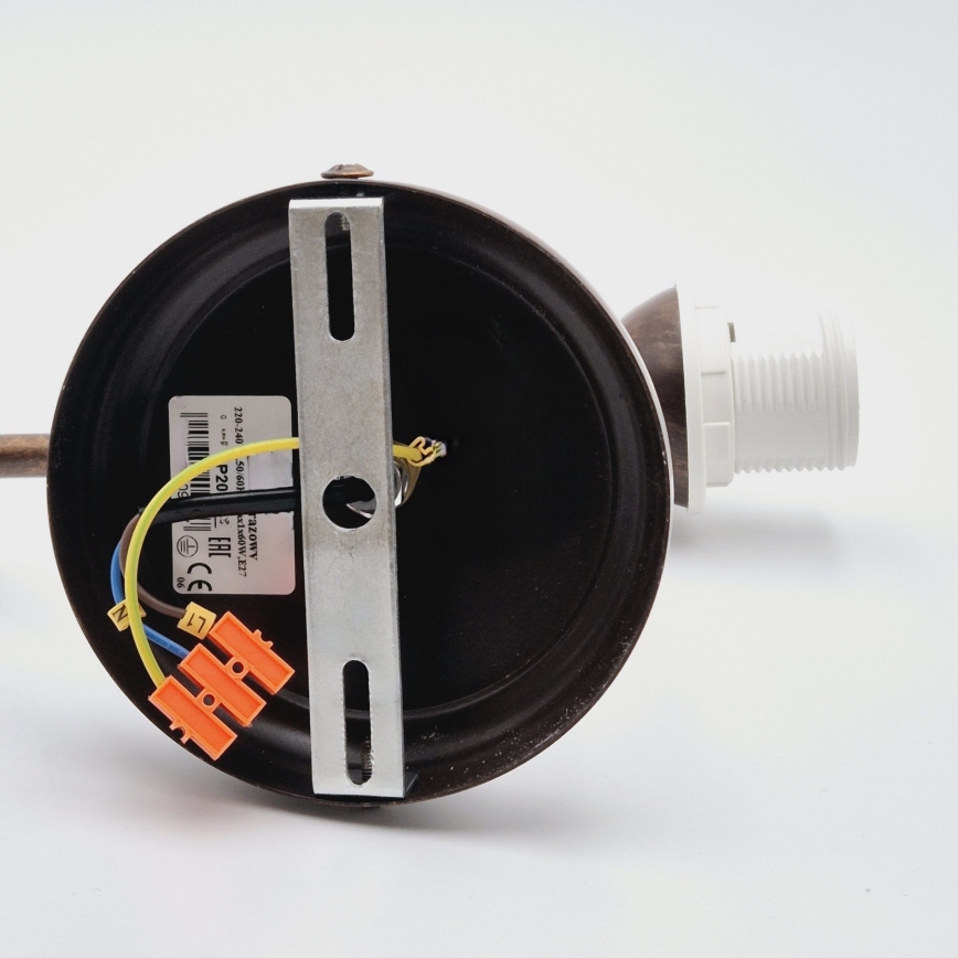 Zidna lampa RETRO II 1xE27/60W/230V bronza patina