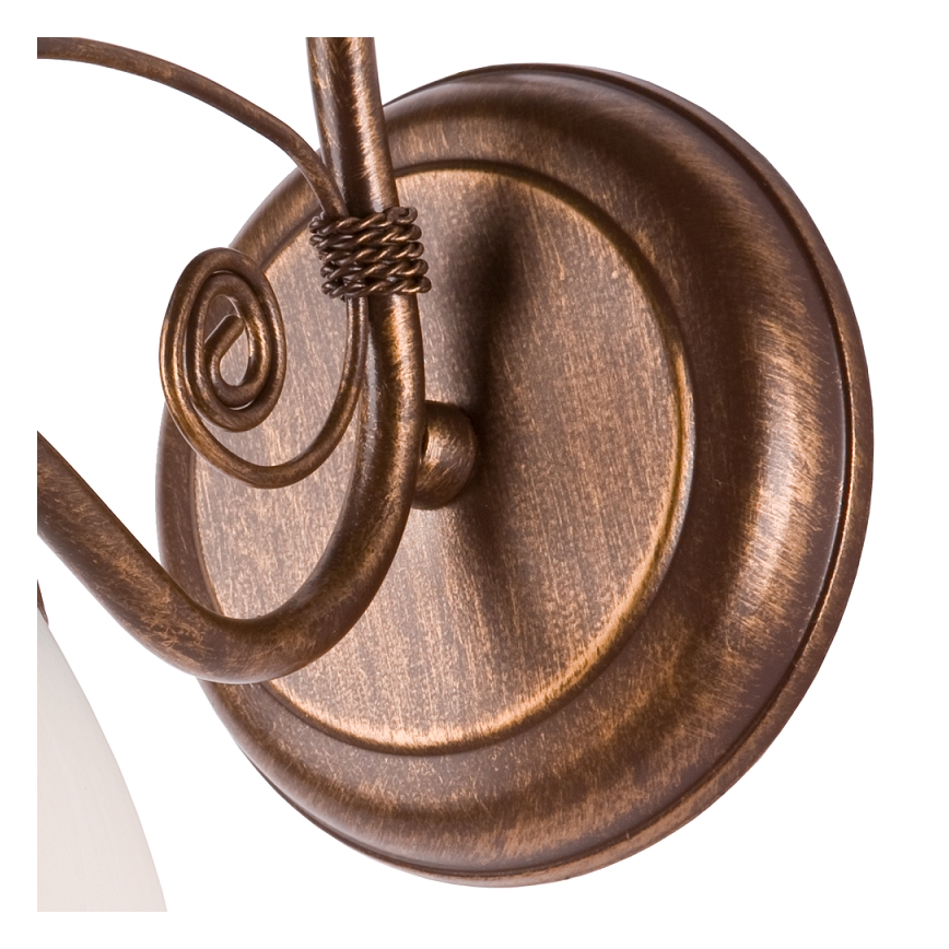 Zidna lampa RETRO II 1xE27/60W/230V bronza patina