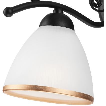 Zidna lampa RETRO II 1xE27/60W/230V crna mat