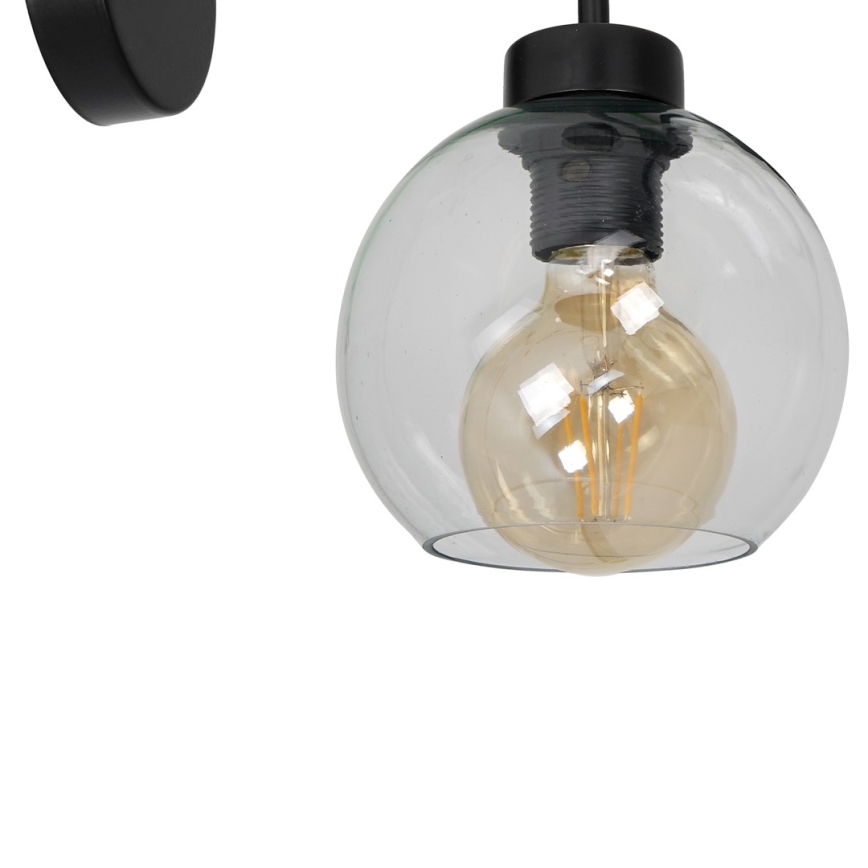 Zidna lampa SOFIA 1xE27/60W/230V prozirna
