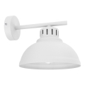 Zidna lampa SVEN 1xE27/15W/230V bela