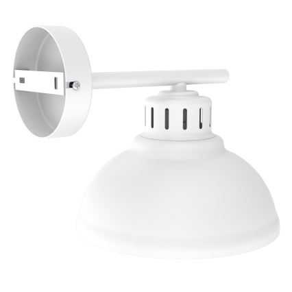 Zidna lampa SVEN 1xE27/15W/230V bela