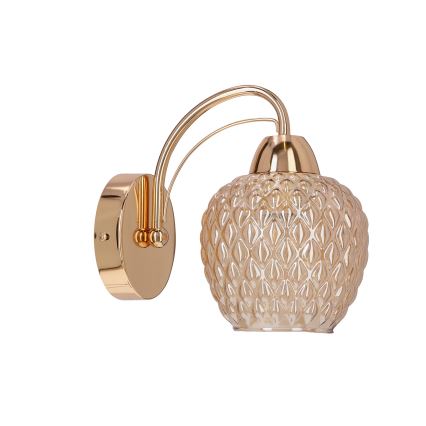 Zidna lampa TOBIAS 1xE27/40W/230V ružičasto zlato