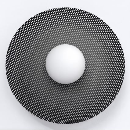 Zidna lampa VIBEZ 1xG9/8W/230V crna