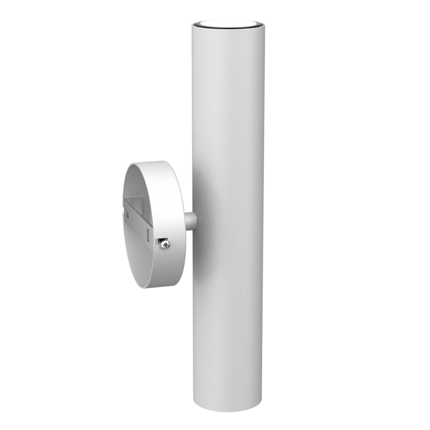 Zidna lampa WALL 2xGU10/8W/230V bela