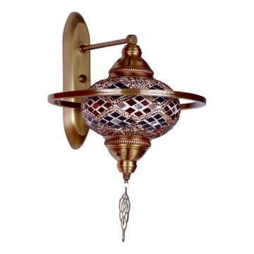 Zidna lampa YENI 1xE27/40W/230V bronzana