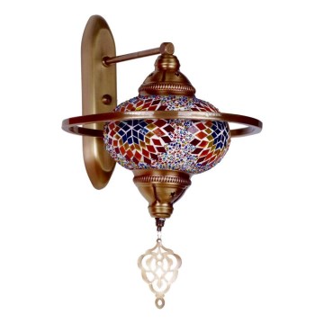 Zidna lampa YENI 1xE27/40W/230V bronzana