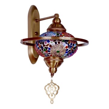 Zidna lampa YENI 1xE27/40W/230V bronzana