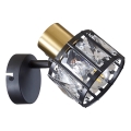 Zidna lampa ZAHARA 1xE27/10W/230V crna