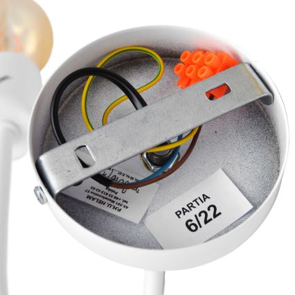 Zidna lampica OXFORD 1xE27/15W/230V bela
