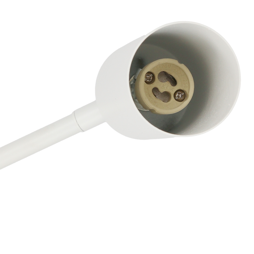Zidna lampica TINA 1xGU10/15W/230V bela