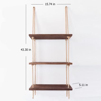 Zidna polica 110x40 cm od smreke