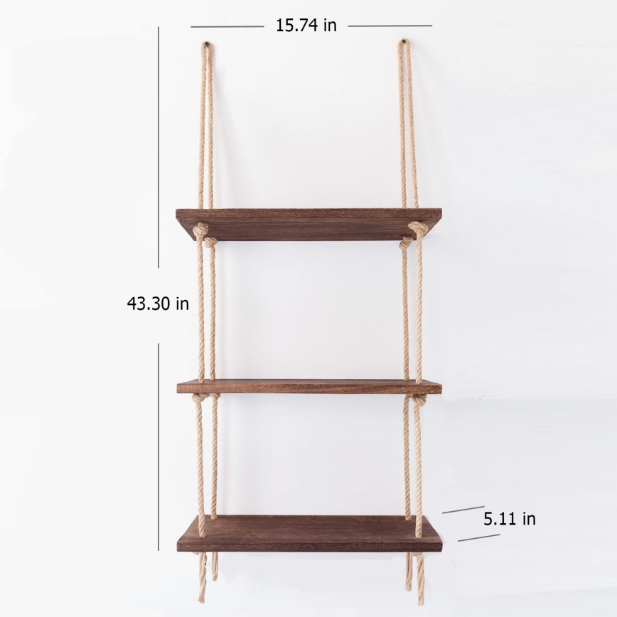 Zidna polica 110x40 cm od smreke