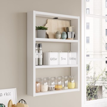 Zidna polica 60x43,2 cm bela