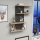 Zidna polica DESTAN 65x96x19 cm antracit/braon