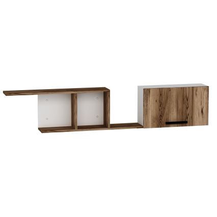 Zidna polica NEWRA 35x150 cm, braon