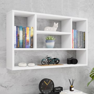 Zidna polica PAPIKO 60x100 cm bela