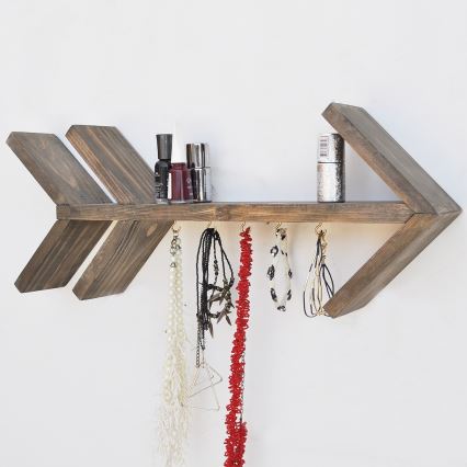 Zidna polica RAF 20x52 cm, od smreke