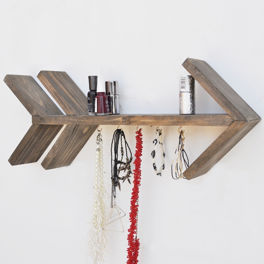 Zidna polica RAF 20x52 cm, od smreke