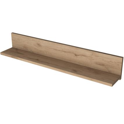 Zidna polica RANI 90x15 cm braon